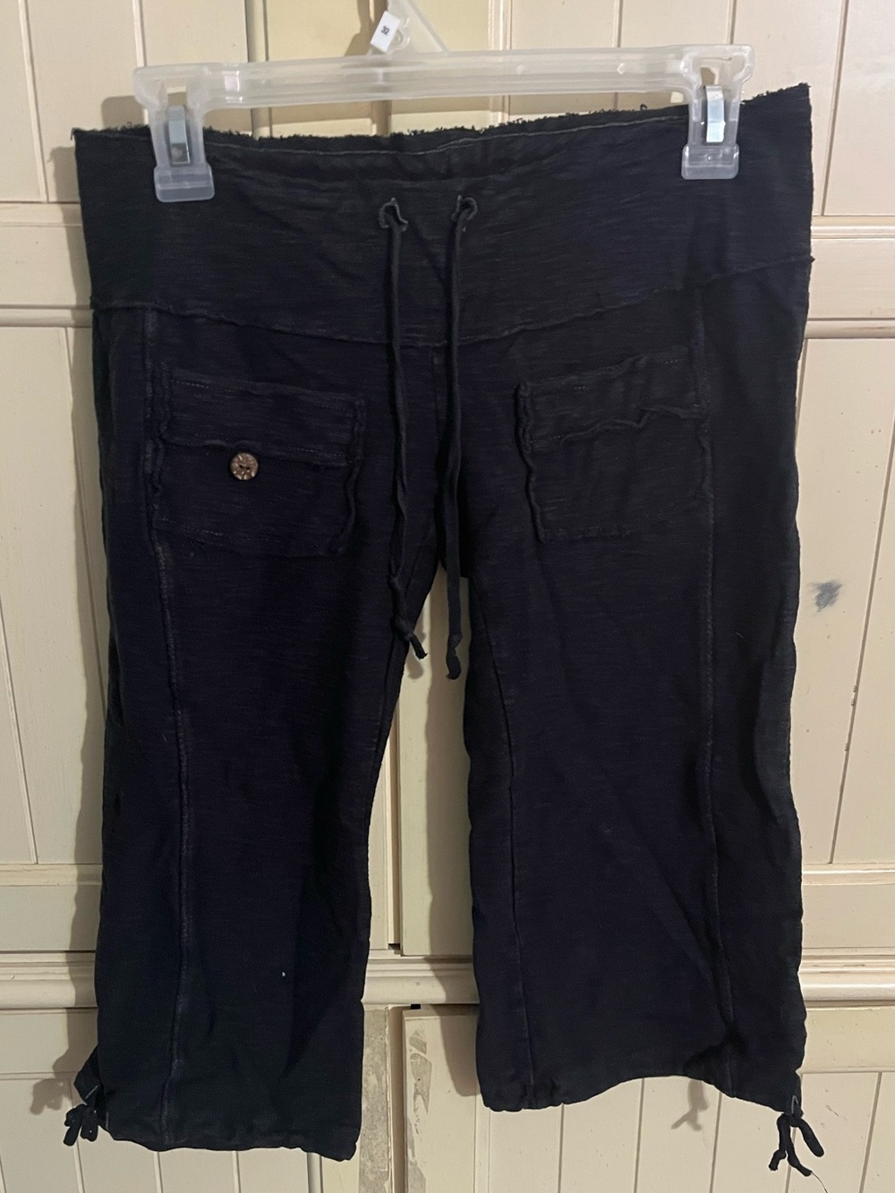 Free People Rough Edge Cargo Capris